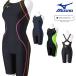  Mizuno MIZUNO.. swimsuit lady's WORLD AQUATICS approval ST Lala half suit ( master z back ) 2024 year spring summer model N2MGB245