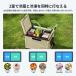 8/15�����\�� EENOUR �|�[�^�u���①�� �ԍڗ①�� 38L 48L 58L ��e�� 2�� �o�b�e���[�����\ �e�[�u���t�� -20���`20�� �L�����v�p �C�[�m�E CL38 CL48 CL58 �֘A�摜4