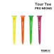  Tour чай Pro neon TOUR TEE PRO NEONS свет LITE T-489-590 Golf чай длинный 80mm 4 шт. входит . правило согласовано стабильный Drive . растояние выше 