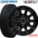 ( special order color ) open Country RT 145/80R12 80/78 euro Speed G10 12×3.5 black 4ps.@ wheel set Toyo OPEN COUNTRY 145R12 6PR interchangeable 