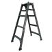  Alinco GPRS-120 настольный высота 111cm все подножка . предотвращение скольжения есть ( специальный specification ) двоякое применение стремянка PRS-120WA. темно-серый покраска 