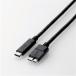 USB֥ 쥳 USB3-CMB05NBK USB3.1֥ ǧʡC-microB 0.5m