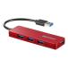 BUFFALO Buffalo USB3.0 автобус энергия ступица 4 порт красный BSH4U120U3RD(2486983)