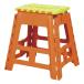  восток .azmayak черновой ta- табурет складной стремянка L размер orange W39×D32×H39 BLC-312OR(2564611)