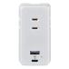 ELPA Elpa мобильный разветвитель AC 3 выход USB-A×1 PD 20W соответствует USB-C×1. защита белый UC-322SB W(2569606)