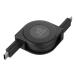 Kashimura �J�V���� USB�[�d�������P�[�u�� ���[��80cm PD60W�Ή� C-C BK AJ-648(2613835)