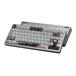 WOBKEYʥ֥ Rainy75 RT Pro ʥ륰졼 ߥ󥰥ܡ PRT75GREY(2644252)