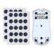 X-Raypad�ʥ��å����쥤�ѥåɡ� xr-mouse-skates-obsidian-pro-air-grey-dots(2637998)