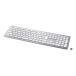 ELECOM �G���R�� Precisionist USB����/Bluetooth���^�t���L�[�{�[�hWHITE TK-PN10FMPWH(2658195)