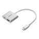 ELECOM Elecom USB Type-C - HDMI конверсионный адаптор 100W подача тока AD-CHDMIPD100SV(2661496)