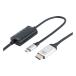 Nakabayashina бегемот cocos nucifera PD соответствует USB Type-C-HDMI изменение кабель подача тока соответствует 3m USD-P4K30BK(2666936)