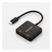 ELECOM Elecom USB Type-C TM - HDMI R конверсионный адаптор 2 порт AD-C2HDMIBK(2686009)