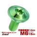 �`�^�� �i�t���{���g M6�~15mm P1.0 �~�������a10mm �g���N�X�� �i�t�� �t�����W�{���g �O���[�� JA1058