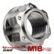  titanium гайка M18 P1.5 фланец есть гайка шестигранная гайка Star отверстие гайка se rate нет серебряный JA1869