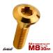 titanium болт M8×30mm P1.25 тормоз тормозной диск болт Kawasaki автомобильный Gold JA2040