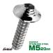  таппинг винт M5×20mm ракушка head шестиугольник дыра фланец имеется винт SUS304 нержавеющая сталь серебряный TC0139
