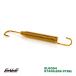  пружина глушителя 105mm SUS304 нержавеющая сталь глушитель joint springs Gold TE0033