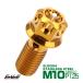 банджо болт одиночный M10 P1.25 тормоз SUS304 из нержавеющей стали цветок head Gold TH0224