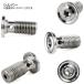 �o���W���[�{���g M10 P1.25 �Z�p���t�� �t���b�g �f�U�C���w�b�h CNC SUS304 �X�e�����X �}�b�g�J���[ �V���o�[ TH0238 �֘A�摜2