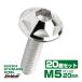 20 шт. комплект M5×20mm P0.8 Star head болт серебряный кнопка болт нержавеющая сталь стружка (процесс образования во время фрезеровки) TR0006-20SET