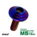 M5×15mm ракушка head болт кнопка болт нержавеющая сталь стружка (процесс образования во время фрезеровки) . titanium цвет TR0117