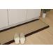 ikehiko кухонный коврик pire-ne бежевый примерно 44×120cm скольжение трудно ... простой #2024910