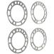 HKB SPORTS �z�C�[���X�y�[�T�[(6��) P.C.D.139.7 5mm 4������HKWS4WD