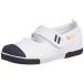 [ Carrot ] indoor shoes Magic 14~25cm 0.5cm have Kids CR ST13 navy 20.5 cm 2E