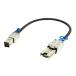 Cablecc դߥSAS 4X SFF-8088 - Mini SAS ̩HD SFF-8644 ǡСRAID֥ 50cm