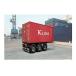 ita rely 1/24 20 feet container trailer plastic model IT3887