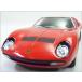Kinsmart/ gold Smart * Lamborghini Miura P400SV*1/34 литье под давлением модель миникар ( красный )