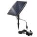 Anself solar panel sun fountain water pump energy conservation cycle 9V2.5W water pump garden garden scenery fountain for 