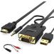 VGA HDMI �P�[�u��VGA HDMI �ϊ��P�[�u��1.8M VGA HDMI �ϊ� �A�_�v�^�[�P�[�u�� VGA to HDMI �o�͕ϊ��A�_�v�^