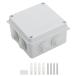 LeMotech ABS пластик пыленепроницаемый водонепроницаемый IP65 соединение box универсальный электрический Project акустическая систем кейс подключение коробка ho 
