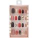  Rico Anne g Wing * beet artificial nails KELLY-006