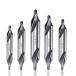 DMAND центральный дрель bit фаска дыры от винтов tool карбид центральный дрель 60° обработка металлов / токарный станок / деревообработка . соответствующий 5 штук входит 