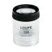  прозрачный оптика (Clear Optics) 0.1mm шкала есть шкала лупа 10 раз 30mm P-1030