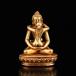 chi спальное место буддизм .. небо Mini ....6cm медный миниатюра изображение Будды .. маленький размер украшение интерьер подарок латунь Хара . мир .*...*.... бог ( медь контейнер 