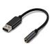 аудио изменение кабель адаптер установленный снаружи звуковая карта USB to 3.5mm USB порт -4 высшее 3.5mm Mini Jack 