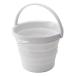  Исэ город глициния (ISETO) складной ведро soft ведро 8 type серый 8L ширина 32.8× глубина 30.0× высота 4.9~22.2cm сделано в Японии жаростойкий 100*C предотвращение бедствий 