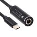 Cablecc 5.5x2.5mm ввод DC Jack - USB-C Type-C источник питания штекер зарядка кабель PD 9V 15V 20V 65Wla