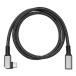 I neck s(AINEX) PD100W correspondence USB3.2Gen1 Type-C width L type extension cable 80cm U31CC-LF08