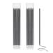 KDSSYFT 1 2 шт ковровое покрытие nta- авторучка порог двери заправка 2.8mm HB graphite авторучка порог двери заправка для замены для деревообработки ( запасной стержень чёрный цвет )
