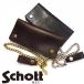 �V���b�g Schott �����O�E�H���b�g �����z ���U�[ ���^�� �`�F�[���t�� Perfect Wallet �A�����J �z�[�E�B���А� 3109057