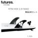 ̵  FUTURES FIN AM2 RTM HEX 2.0 HONEYCOMB ե塼㡼 ե ϥ˥ 롦å ͥ  FAM2  FUTURE AL MERRICK