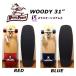  Япония стандартный товар s luster 3 WOODYPRESS woody - Press WOODY PRESS 31 дюймовый скейтборд THRUSTER3 swing грузовик THRUSTERSYSTEM3 Surf skate 