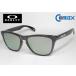 [ поляризованный свет солнцезащитные очки ]OAKLEY Oacley FROGSKINS (A) лягушка s gold OO9245 POLISHED BLACK COMBEX MR POLAWING 151 серый серебряный зеркало 