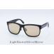 TORHINO( Try no) поляризованный свет солнцезащитные очки NYOKA черный светло-коричневый / серебряный зеркало PolaFine