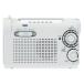 WINTECH KDR-108W белый рука поворот зарядка радио свет AM/FM*FM широкий соответствует батарея * встроенный перезаряжаемая батарея рука поворот /USB зарядка LED свет 