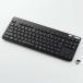  Elecom (ELECOM) TK-FDM109TKBK черный антибактериальный беспроводной тонкий compact клавиатура 92 ключ японский язык расположение 